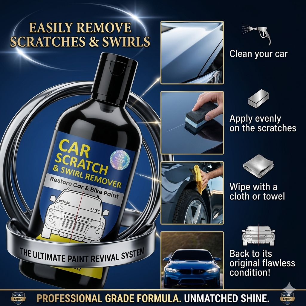 Car Scratch & Swirl Removal 100ml (Pack of 2)